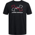 Under Armour tshirt for man אנדר ארמור חולצה טישרט בצבע שחור אדום לגבר